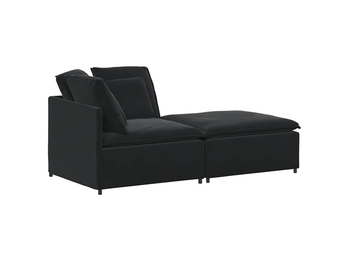 Modular Sofa, Modular Sofas Vidaxl Preto Veludo