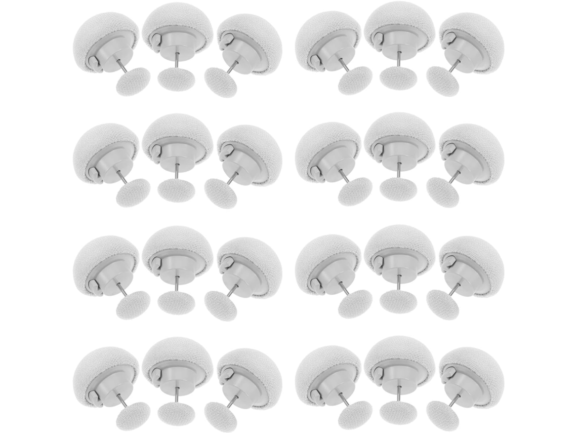 Popetpop 25 Prendedores Reutilizáveis Para Capa De Edredom, Em Plástico E Tecido, Design Versátil Para Uso Doméstico E