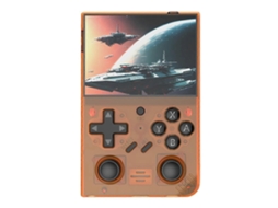 Console de Videogame Retrô R35plus, 128 Gb, Mais de 20.000 Jogos, Tela Ips de 3,5 Polegadas, Console Portátil com Sistema Linux para Psp e Ps1. GOKOCO