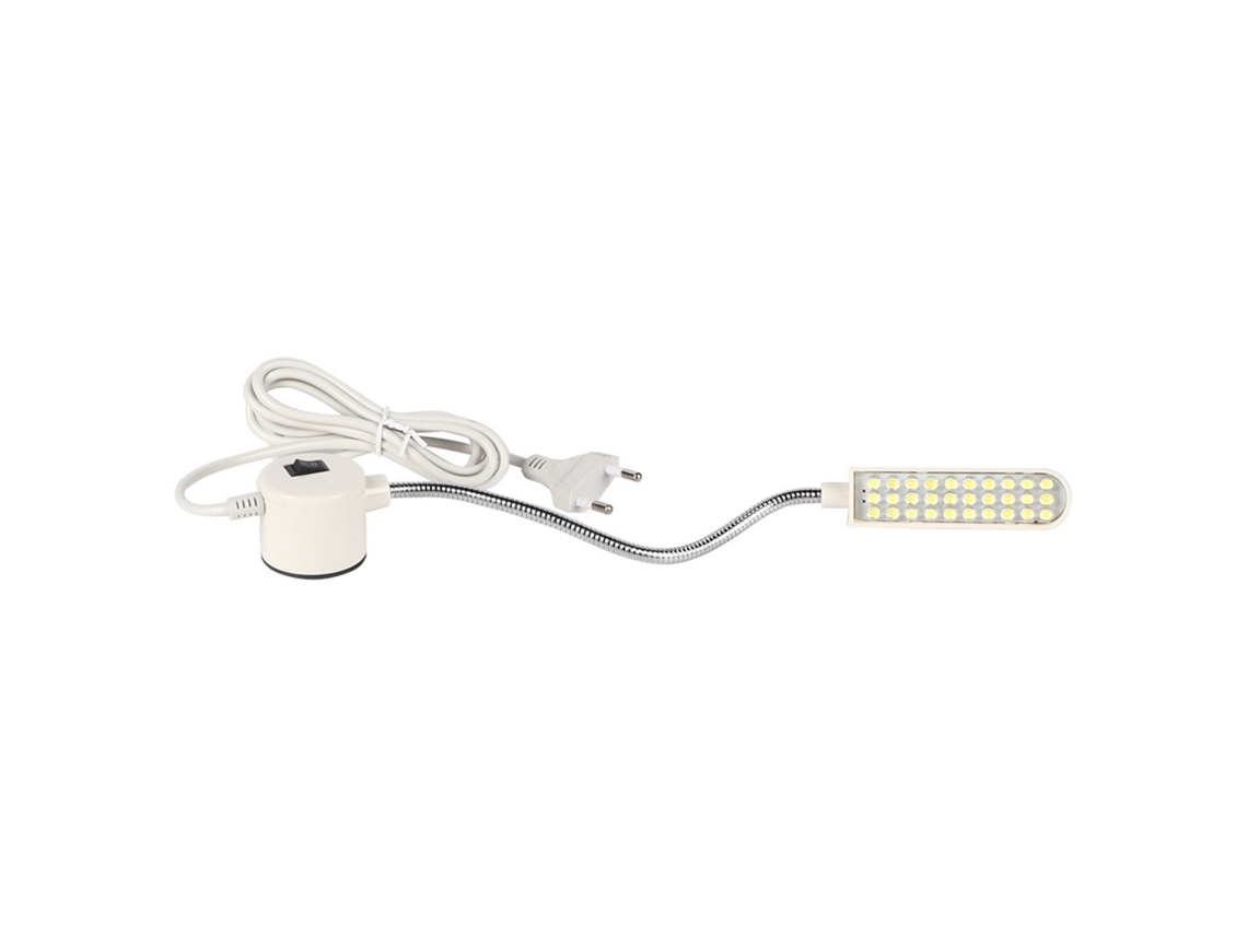 Rebe-luz Para Máquina De Costura Com 30 Leds, Lâmpada Flexível Com Base Magnética