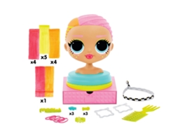 Conjunto de cabeleireiro de boneca MGA ENTERTAINMENT Neonlicious