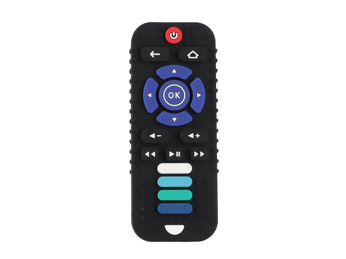 Brinquedo De Morder Para Bebê Controle Remoto De Tv De Silicone