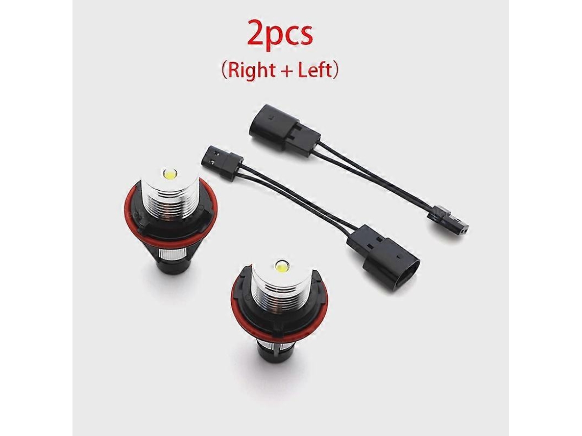 Luzes Led Marcadoras De Olho De Anjo 20w Fria Para Bmw E87 E39 M5 E60 E61 E63 E64 M6 E65 E66 E83