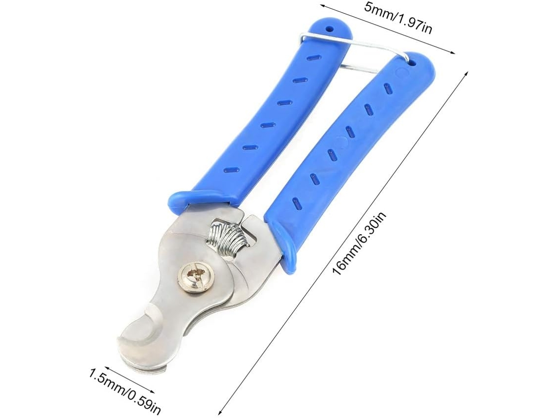 Alicate Genérico De Aço Inoxidável Para Remoção Brincos, Cortador Ergonômico Gado, Fácil