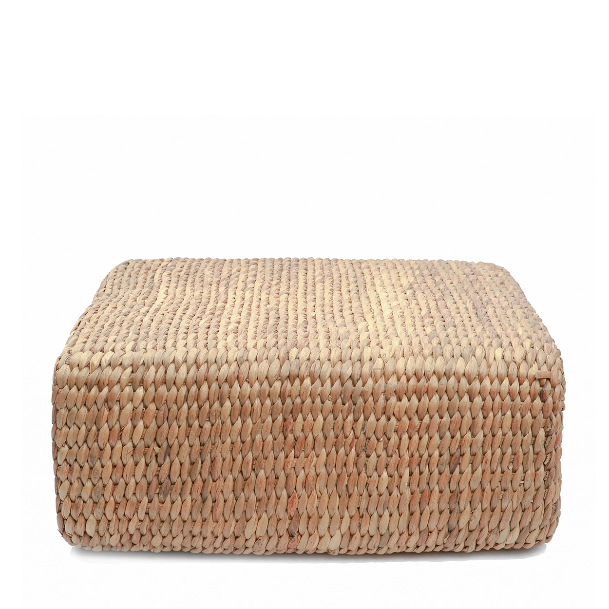 Pufe Quadrado Jacinto - Natural - M BAZAR BIZAR