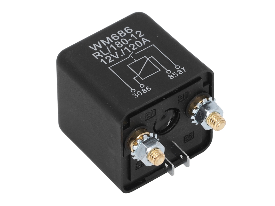 Laxiscreed Relé Eletromagnético De Arranque Automóvel 12vdc 120a Em Cobre De Alta Qualidade