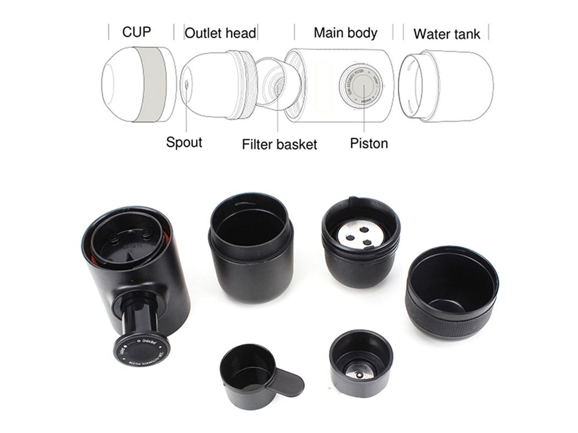 Moedor de Café Manual com Mós de Cerâmica AQUAFORGE
