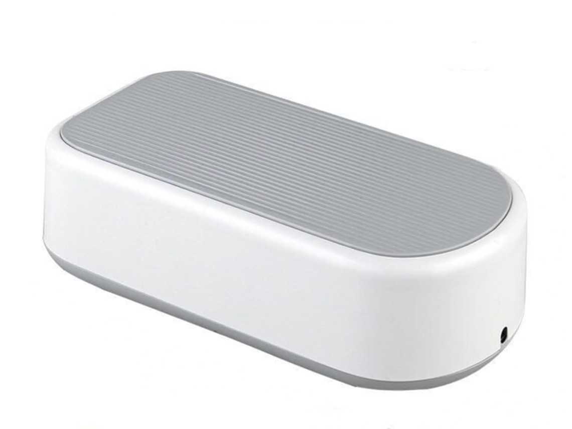 Limpador Ultrassônico de Joias, com Tanque de Água em Aço Inoxidável 304, Portátil e Profissional JYTGALX (cinza)