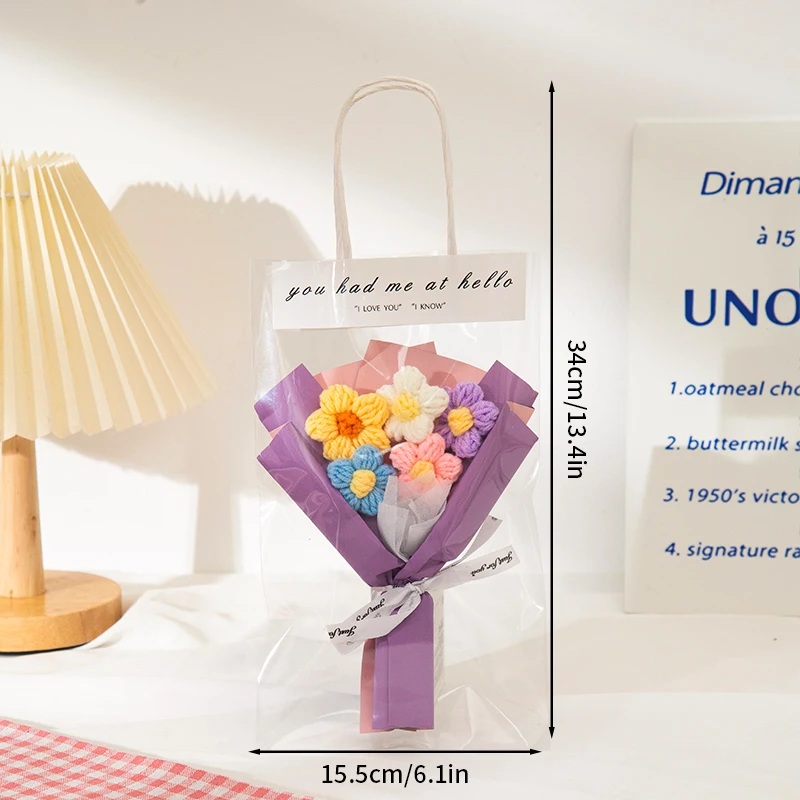 Buquês de Crochê, Buquês de Formatura, Presentes de Formatura Feitos À Mão em Crochê MDUG