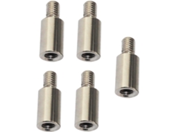 Poteaux D'extension Accessoire Pratique Et Solide Lote De 5 Argenté De 1 - 5 Cm Para Álbum De Fotos