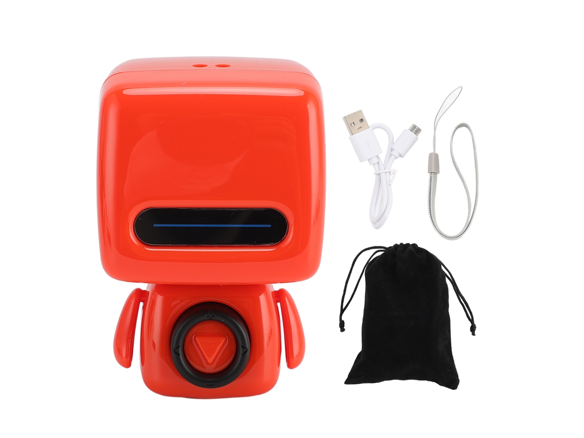 Caixa de Som Bluetooth robô com design criativo, portátil EOOCOO
