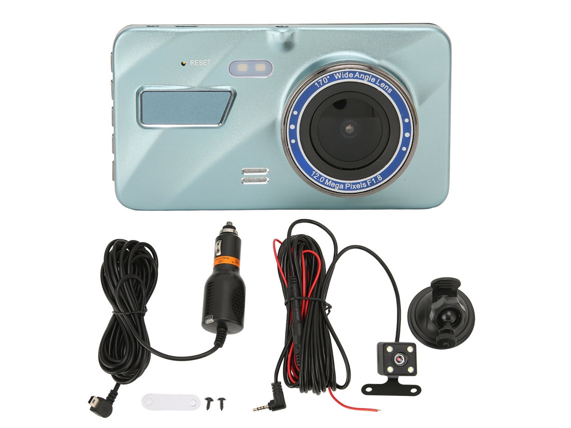 Mali câmera de Painel de Carro 4 Polegadas 1080p Dvr com Sensor G Ângulo 170° Gravação em Loop Detecção de Movimento