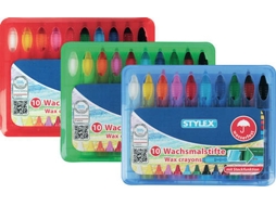 Lápis de Cor STYLEX 28215 10 Cores Multicor