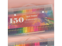 Conjunto de Lápis de Cor Aquareláveis, com 48/72/120/150/180 Cores, Pré Carregados, Numerados e Resistentes À Luz AQUAFORGE
