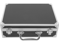 Pasta para machos para estação de trabalho portátil, caixa de ferramentas portátil em alumínio, com Aluminum League
