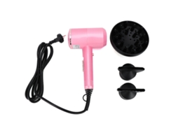 Secador De Cabelo Elétrico Profissional Com Ar Quente E Frio Secador De Cabelo Estilo Rosa