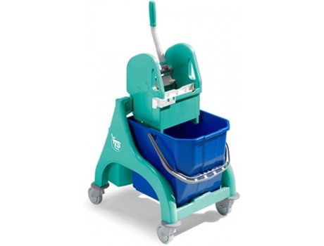 Carrinho de Limpeza TTS (25 L - Verde)