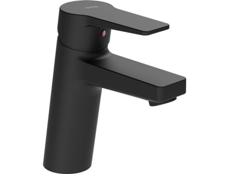 HANSA Hansatwist Waschtisch-Einhand-Einlochbatterie Ausladung 123 Mm Ohne Ablaufgarnitur Anschluss Über Flexible Druckschläuche Verchromt Cor: