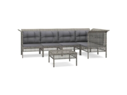 Garden Lounge Set, Garden Lounge Sets Vidaxl Cinzeto Rattan / Vime (n/a)