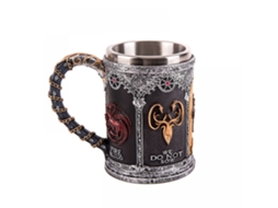 Caneca Memorial Nobre em Modelagem 3d, Cerveja, Taça de Vinho, Copo Multifuncional para Água AQUAFORGE