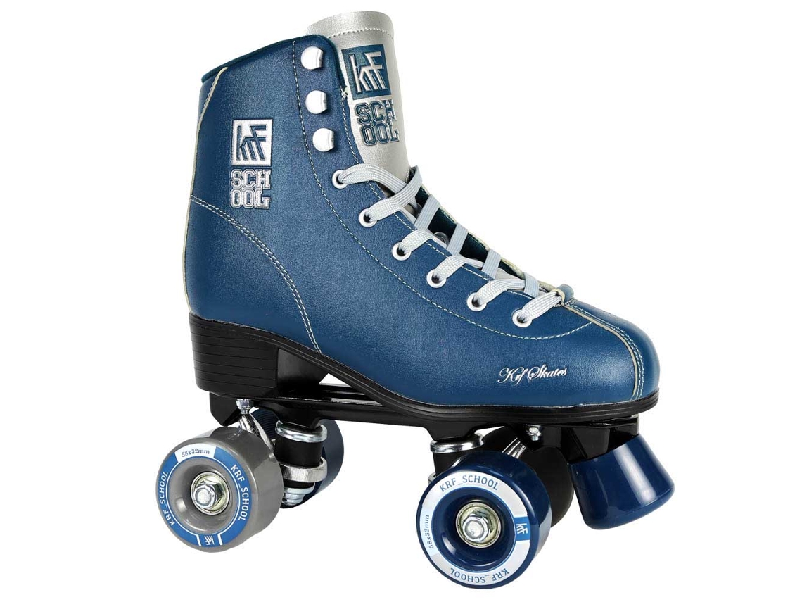 Patins 4 Rodas School Pro Roller Azul Eu 39Krf