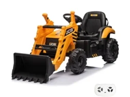 Camião Basculante Elétrico Para Crianças Jcb - 12v - 2 A 6 Anos - Amarelo
