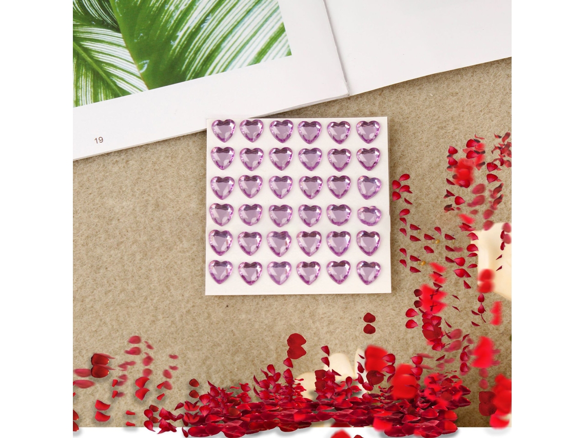 Adesivos De Strass Autoadesivos Decoração Diy Artesanato