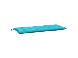 Garden Bench Cushion, Garden Bench Cushions Vidaxl Turquesa Tecido (120 X 50 X 7 Cm)