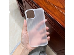 Capa Para Iphone 17 Air, 2 Unidades, Texturizada, Fosca, Branca, Com Toque Aveludado, Semitransparente, Fosca, Com Cobertura Total, Resistente A Queda