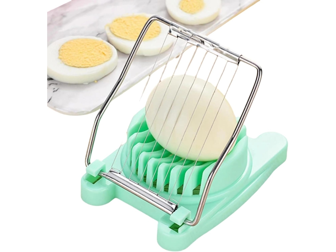 Cortador De Ovos Versátil Cortador De Ovos Cozidos Verde Yunzii