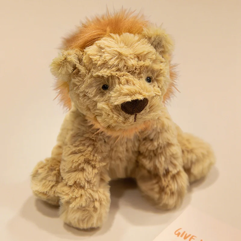 (25cm) Brinquedo De Pelúcia Super Fofo De Leão Da Selva, Boneco De Desenho Animado (25cm)