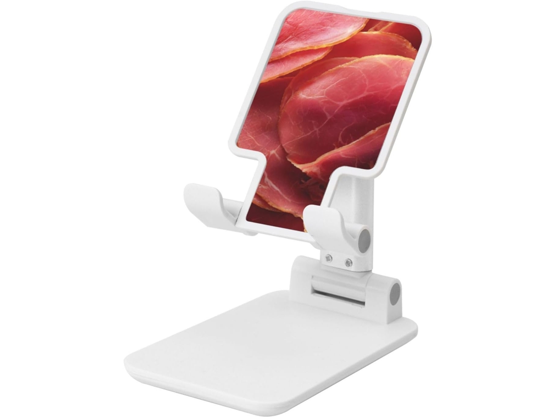 Fatias De Presunto Curado Alta Qualidade, Suporte Dobrável Para Celular, Ângulo Ajustável, Suporte De Mesa Portátil