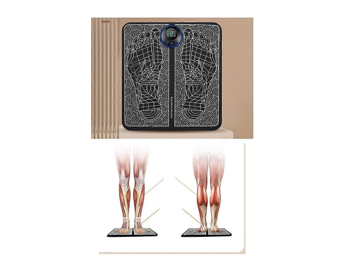 Massageador De Pés Portátil Para Uso Doméstico, Almofada Massagem Os Pés, Ems B