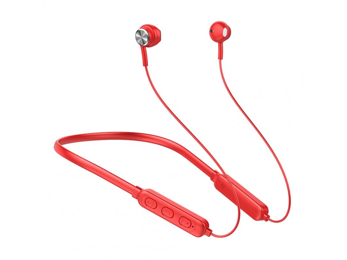 Auriculares Bluetooth Sem Fio Penddo Compatível com Gb04 para Jogging Andar de Bicicleta Exercitar Exercitar Viajar Vermelho
