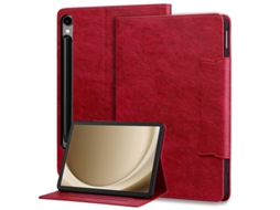 Capa Para Samsung Galaxy Tab S10fe/s10 Lite (10.9") Vermelho Cuich