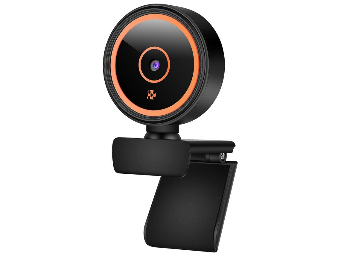 Webcam 1080p Full Hd Com Microfone E Foco Automático, Mini Câmera Usb Para Pc, Computador, Mac, Laptop, Webcam Aquaforge