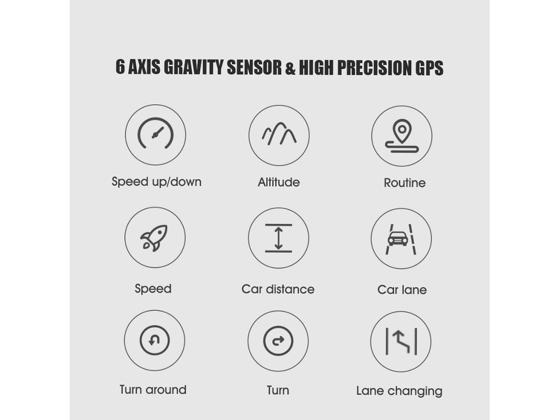 Gravador Veicular Ddpai Mini5 4k 64g Wi-fi 5ghz