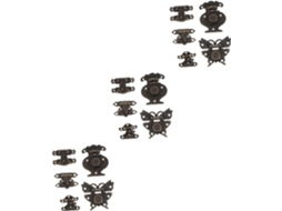 Conjunto De 15 Fechos De Cobre Vintage Para Caixas De Madeira.