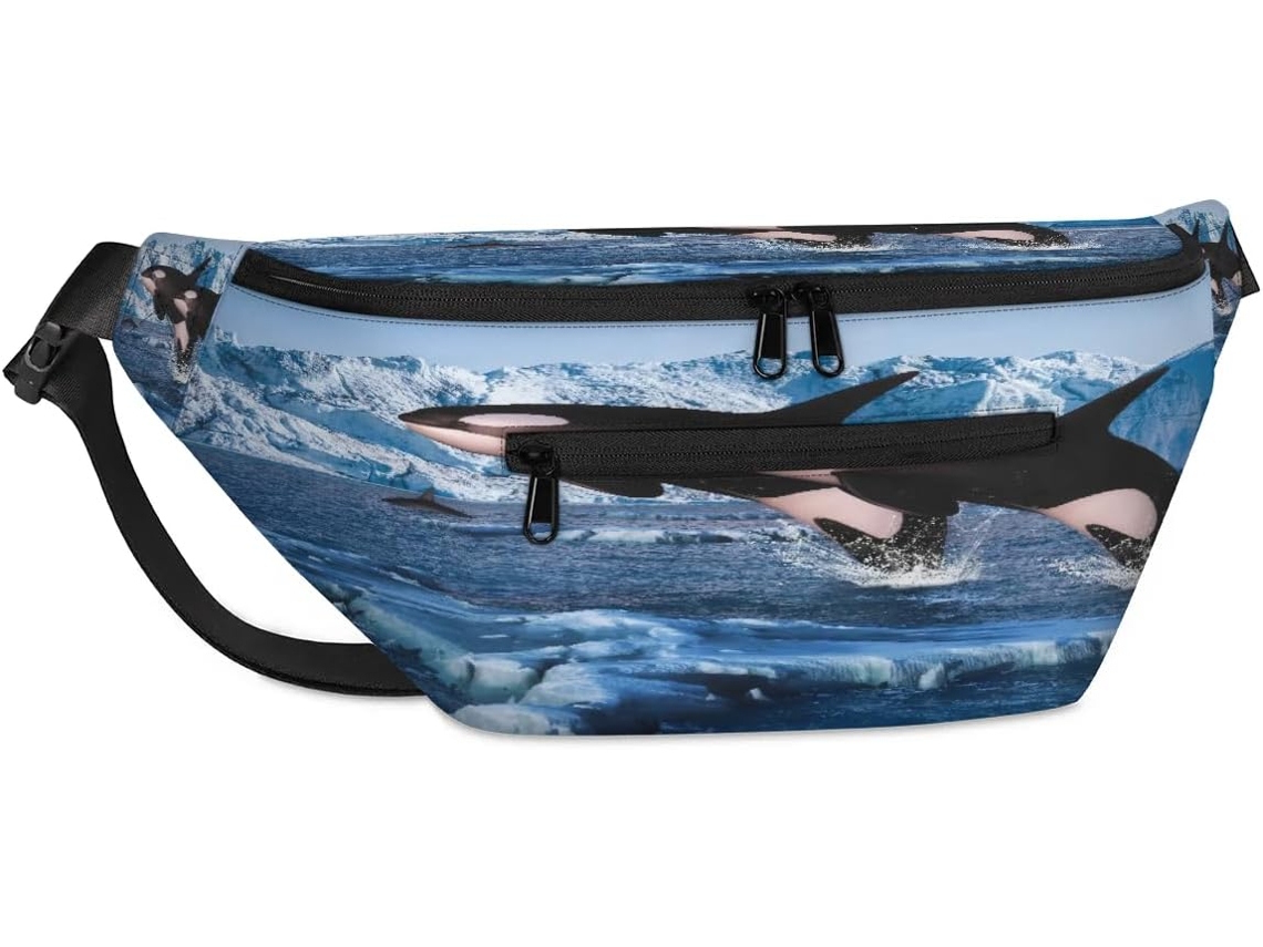 Bolsa de Ombro Grande TROPICALLIFE com Estampa Impermeável (38x25x19cm)