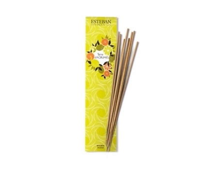Tea-013 Incenso Indiano Cítrico Terra Amarela ESTEBAN