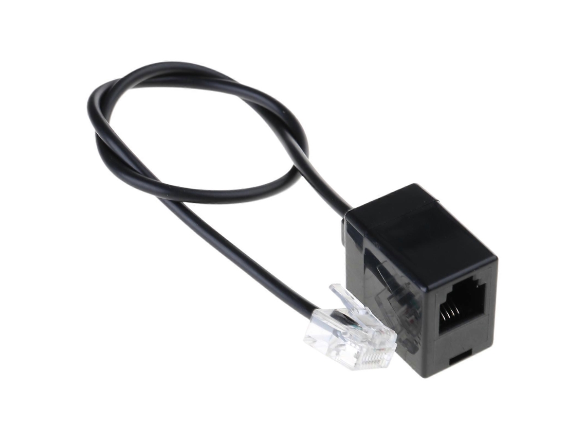 Cabo Adaptador Rj45 Para Rj11, Conversor Ethernet Macho Telefone Rj11 Fêmea De Rede Telecomunicações-aquaforge
