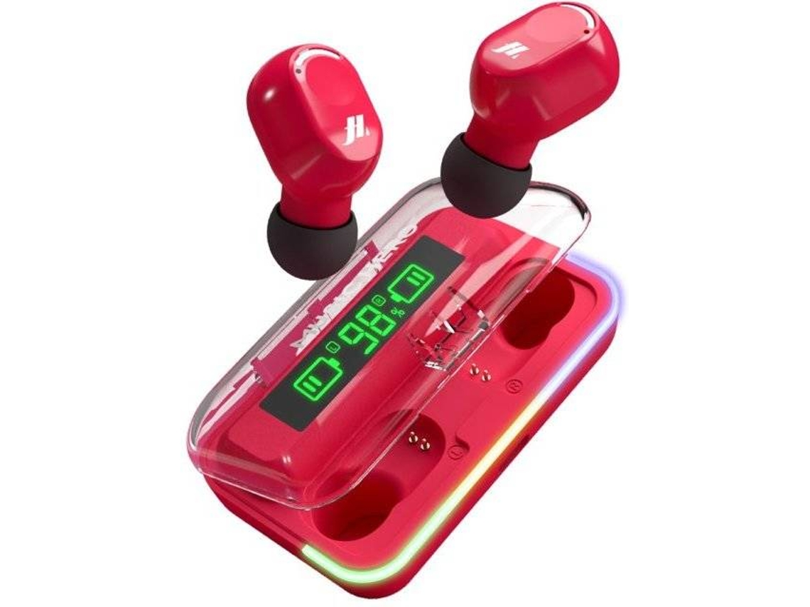 Auriculares SBS Kombo LCD TWS (Rosa)