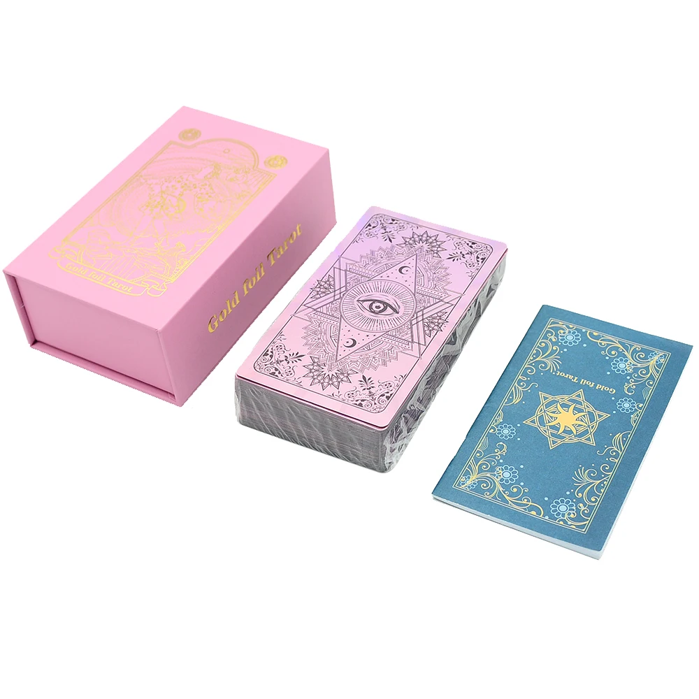 Baralho De Tarô Em Caixa, Em Inglês, À Prova D'água, Para Adivinhação Com Cartas De Baralho, Jogo Interativo E Emocional Para Meninas.