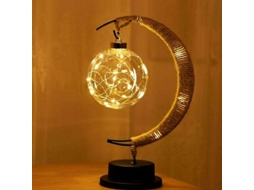 Luminria Encantadora Em Forma De Luar Para Quarto Infantil, Com Led, Formato Redondo E Luminoso, Cor Rosa. Aquaforge