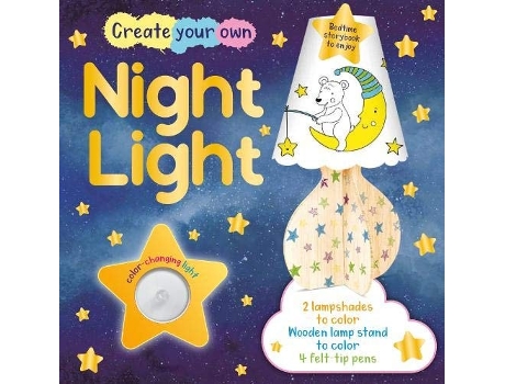 Livro Create Your Own Night Light De Bookoli Ltd (inglês)