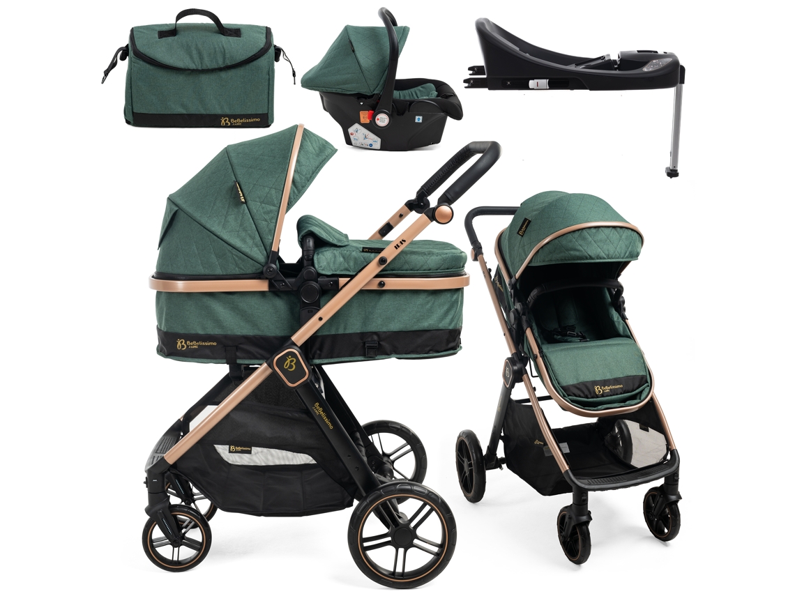 Porta-bebê Trio 3 em 1 - 0-22 kg Bebelissimo - Iris - Com base Isofix