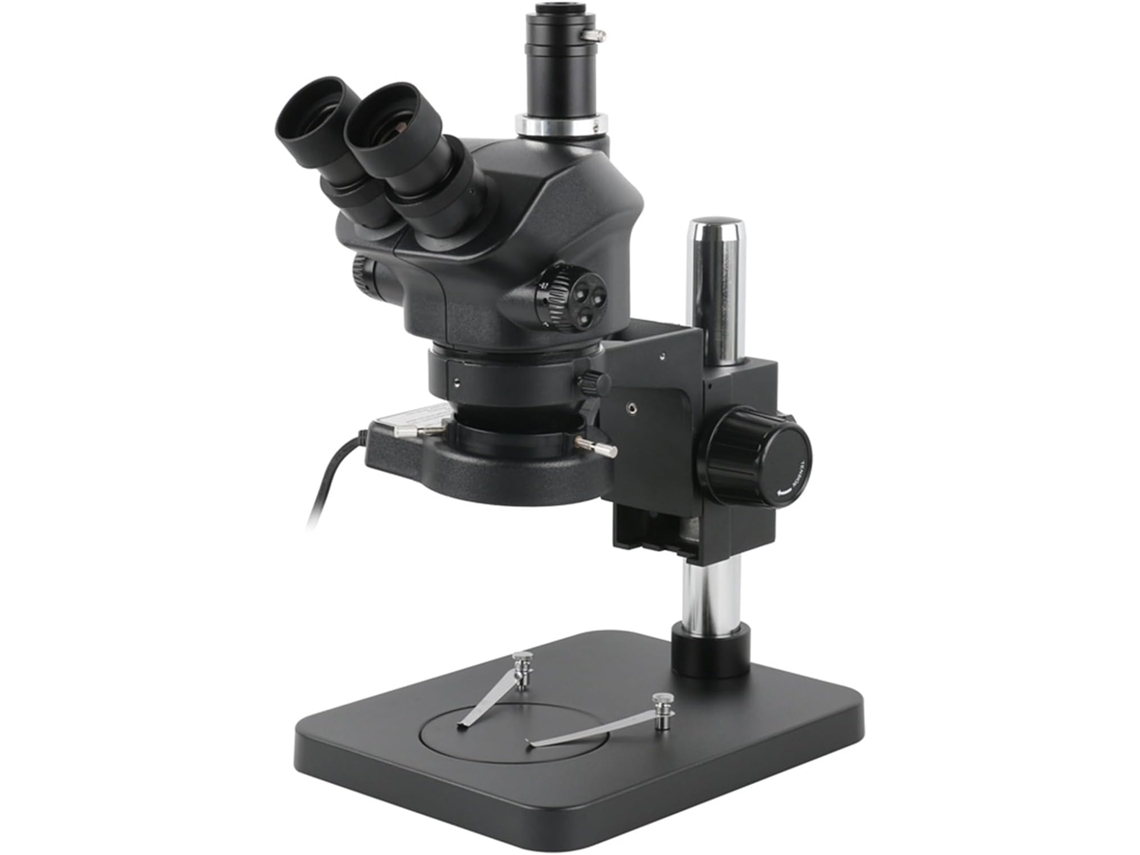 Microscópio Estereoscópico Trinocular com Distância Focal Objetiva Simulada de 7x a 50x SFUSHOS