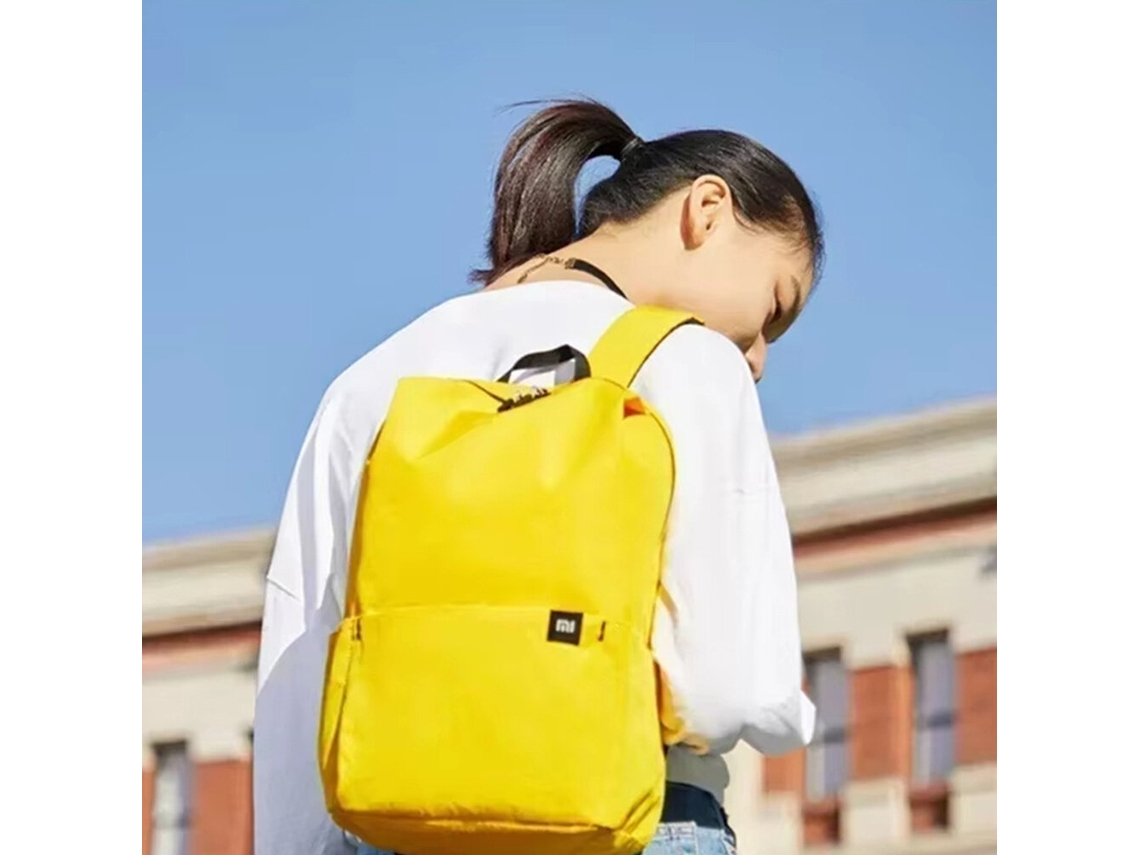 Amarela Xiaomi Mochila Pequena Colorida 10l Viagens Lazer Cidade Ombro Transporte Laptop Impermeável Estudantes Esportes