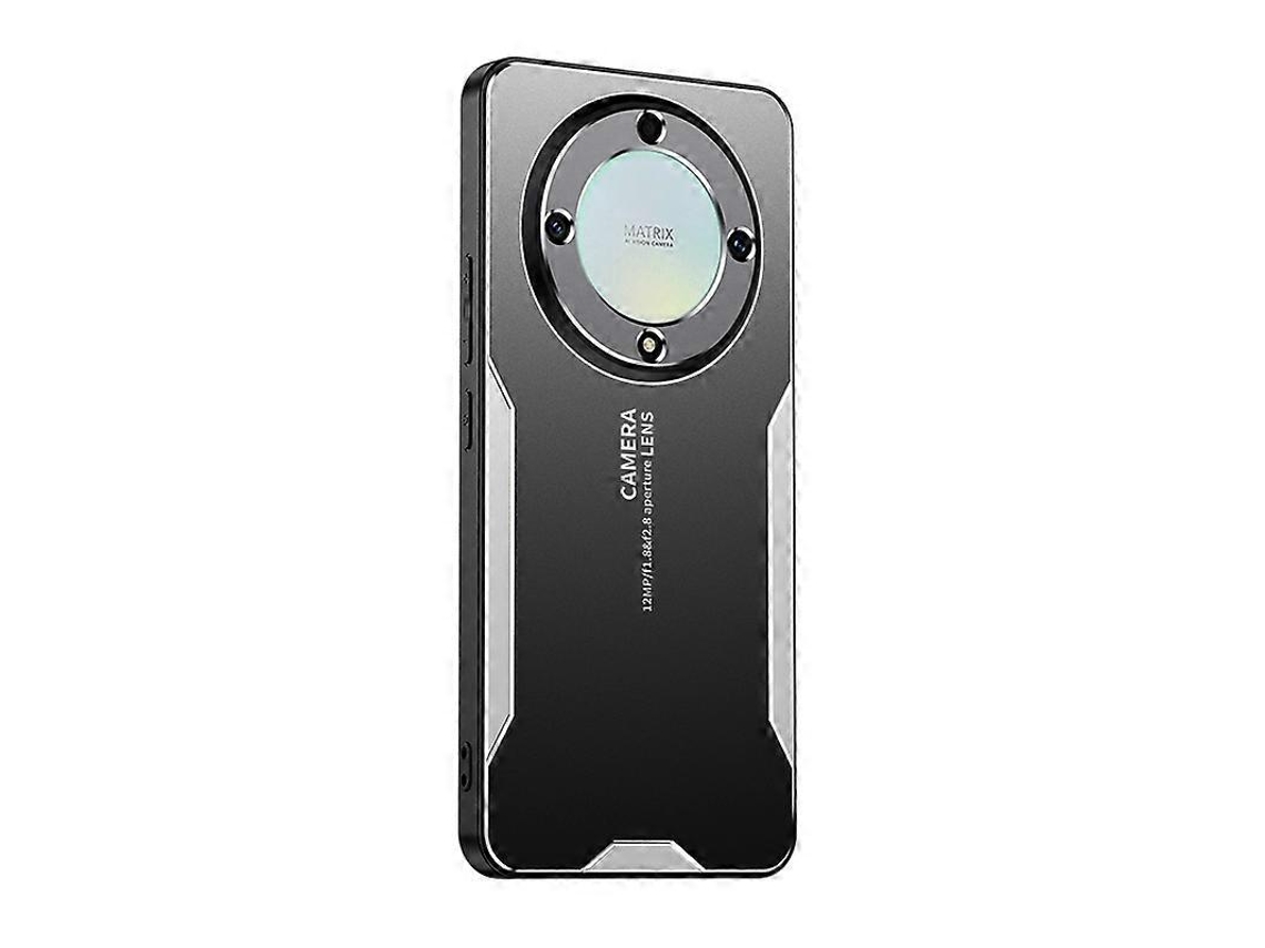 Capa Híbrida De Tpu E Metal Para Celular Honor X9a