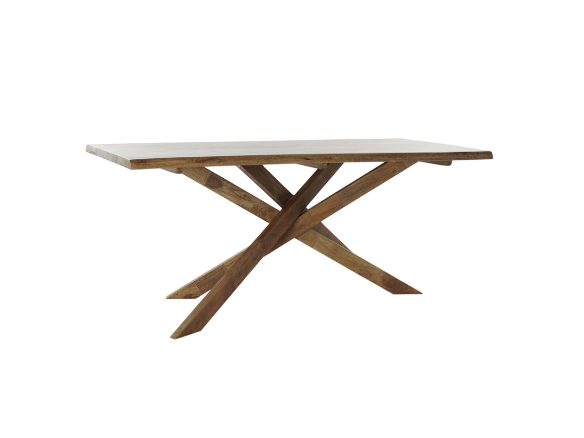 Mesa de Jantar em Nogueira Natural, 180x86x76cm ALEXANDRA HOUSE LIVING